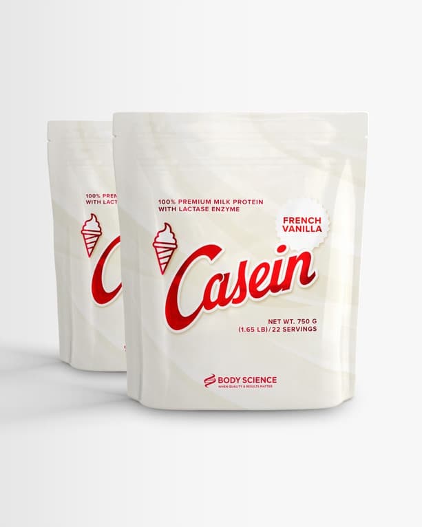 2 st Casein från Body Science – kosttillskott