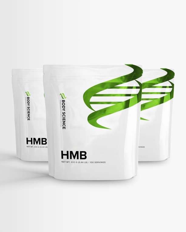 3 st HMB-pulver från Body Science – pulver