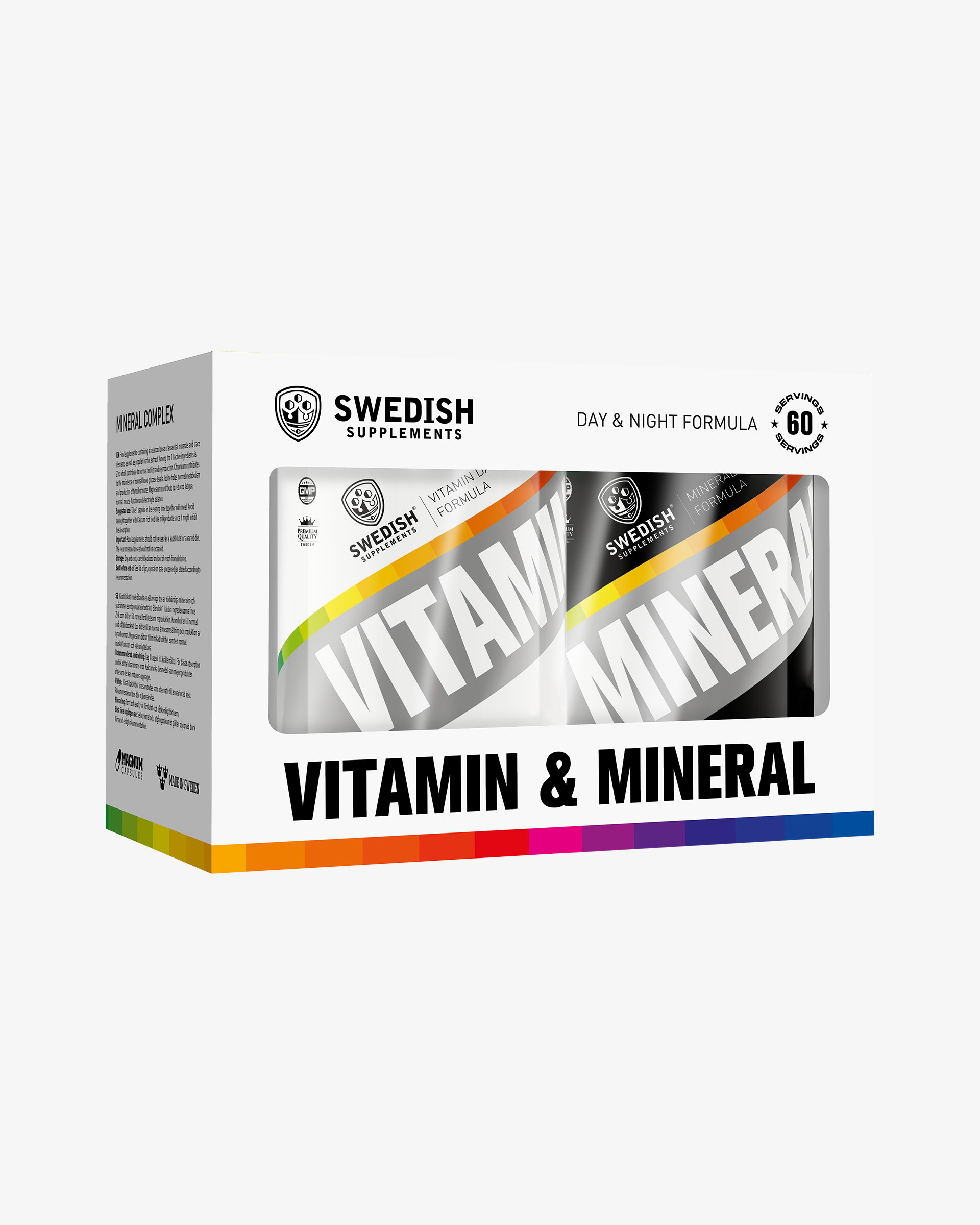 Vitamin & Mineral Complex från Swedish Supplements – kapslar