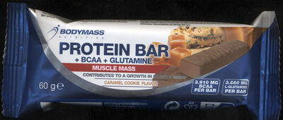 Protein Bar - Muscle Mass - Caramel Cookie Flavor från Bodymass – bar