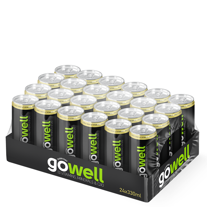24 x GoWell Funktionsdryck Flak 33 cl från GoWell – vätskor