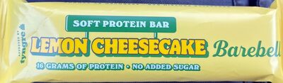 Soft Protein Bar - Lemon Cheesecake från Barbells – bar