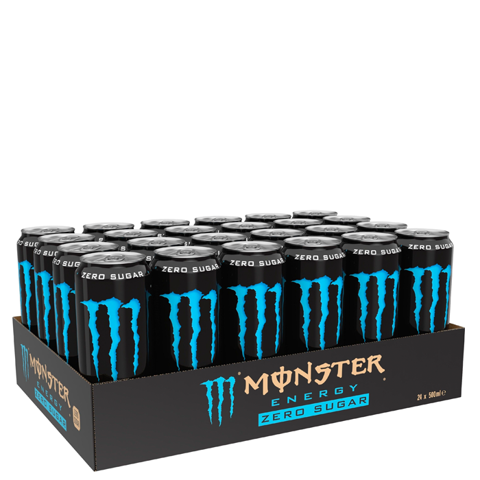24 x Monster Energy 50 cl Absolutley Zero från Monster Energy – vätskor