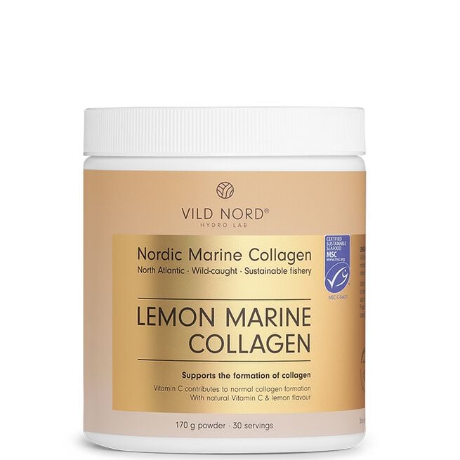 Lemon Marine Collagen 170 g från Vild Nord – pulver