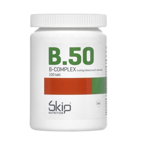 B.50 B-complex 100 tabletter från Skip Nutrition – tabletter