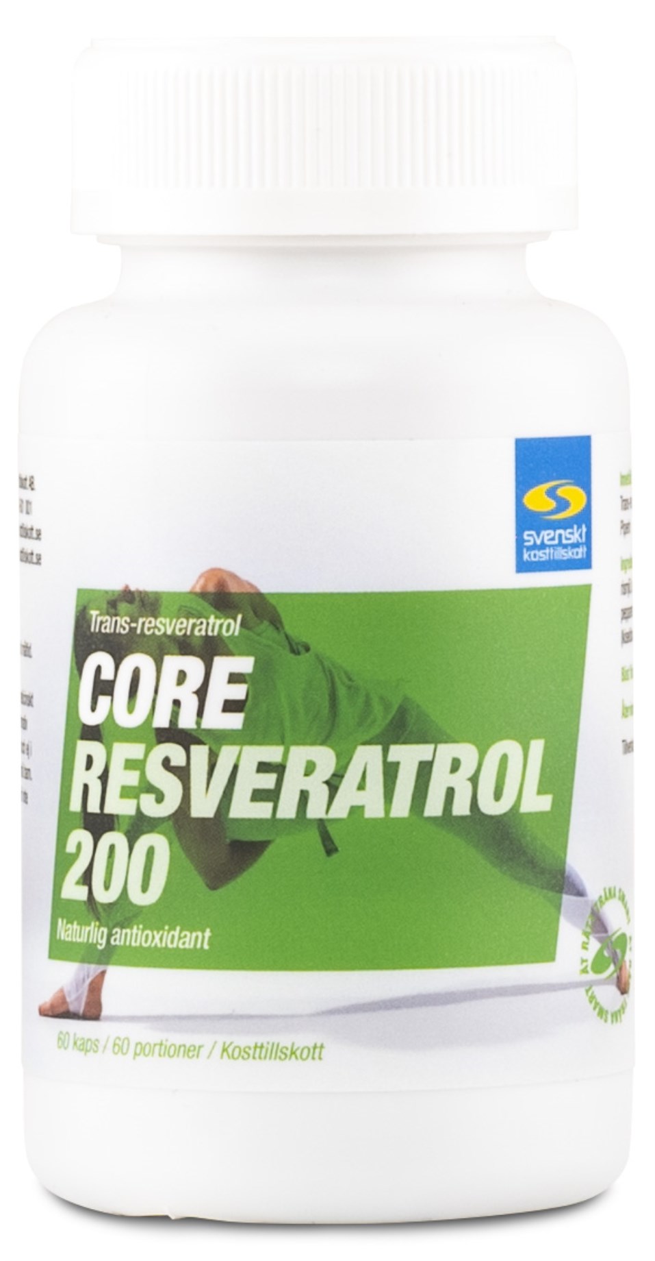 Core Resveratrol 200 från Svenskt Kosttillskott – kapslar