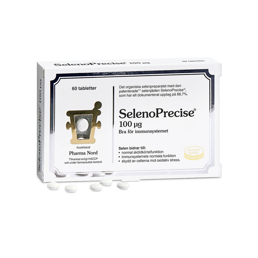 SelenoPrecise 100 µg 60 tabletter från Pharma Nord – tabletter