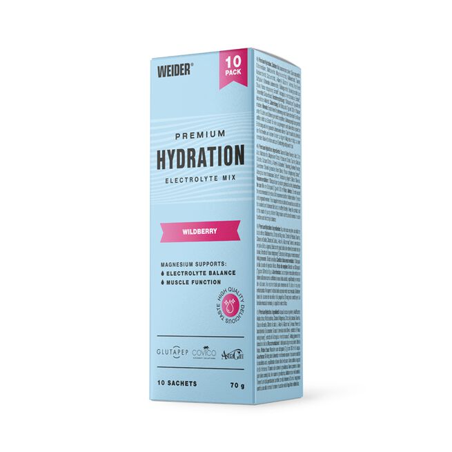 Premium Hydration Sticks 10 sticks x 7g från Weider – pulver