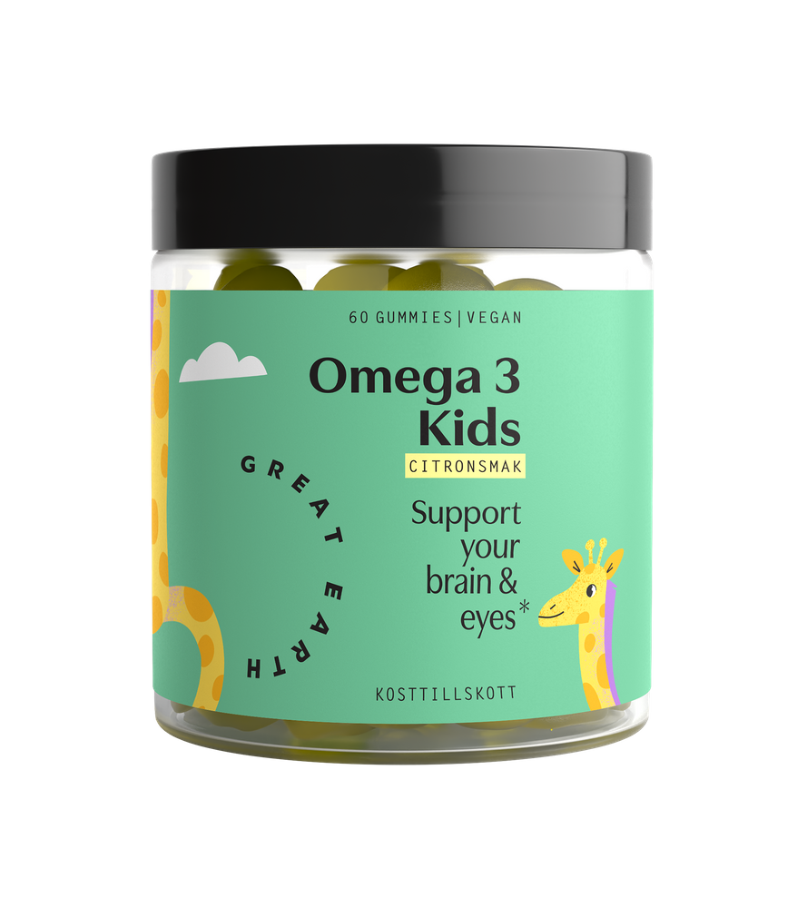 Omega 3 Kids från Great Earth – gel