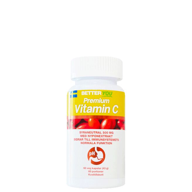 Premium Vitamin C 60 kapslar från Better You – kapslar