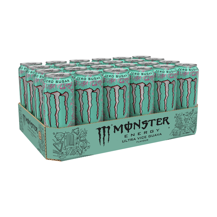 24 x Monster Energy Ultra, 50 cl, Vice Guava 2 kr pant från Monster Energy – vätskor