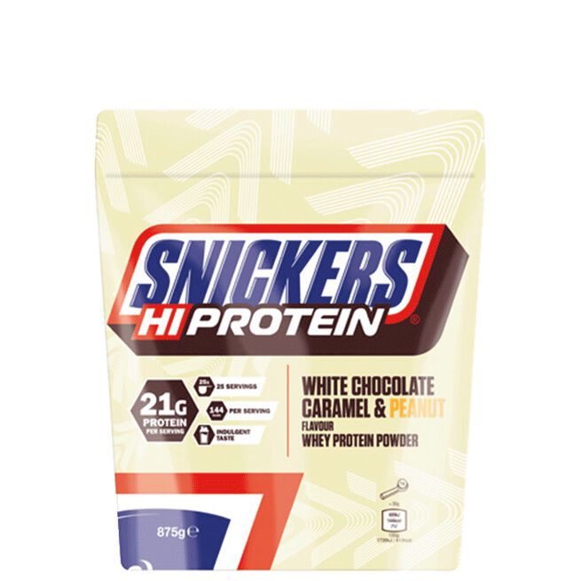 Snickers Protein Powder, 875 g, White Chocolate Peanut från Mars – pulver