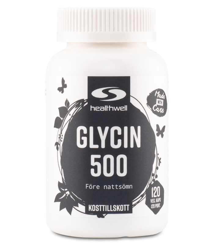 Healthwell Glycin 500 från Healthwell – kapslar