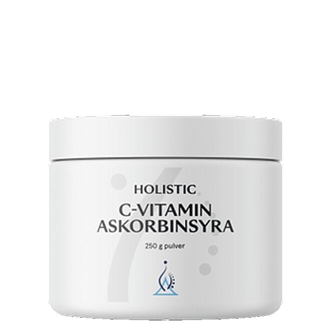 C-vitamin Askorbinsyra 250 g från Holistic – pulver