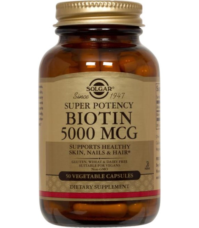 Solgar Biotin 5000 ug från Solgar – kapslar