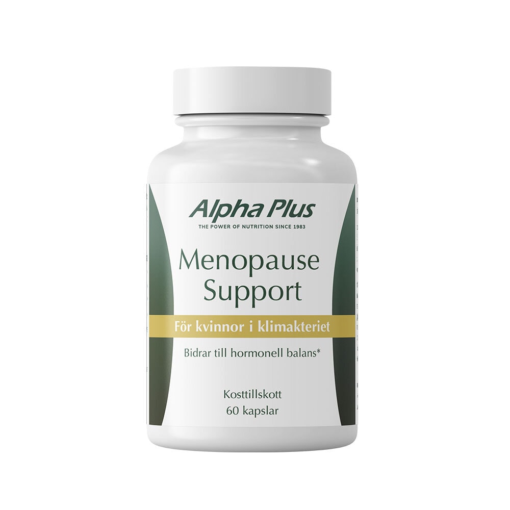 Menopause Support 60 kap från Alpha Plus – kapslar