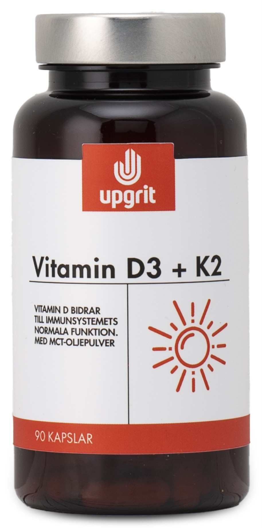 Upgrit Vitamin D3 + K2 från Upgrit – kapslar
