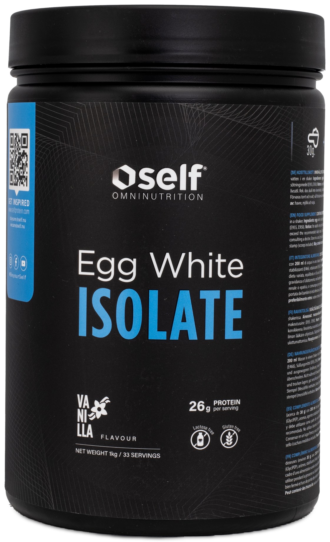 Self Omninutrition Egg White Isolate från Self Omninutrition – pulver