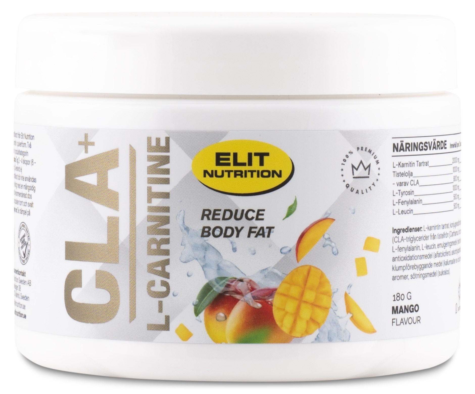 ELIT CLA+L-Carnitine Powder från Elit Nutrition – pulver