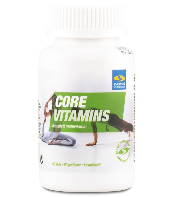 Core Vitamins från Svenskt Kosttillskott – tabletter