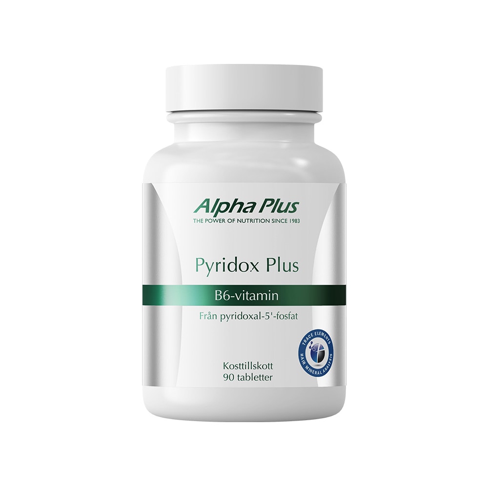 Pyridox Plus 90 tabletter från Alpha Plus HMA – tabletter