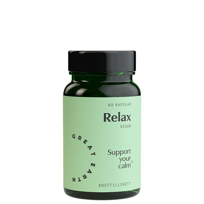Relax 60 kapslar från Great Earth – kapslar