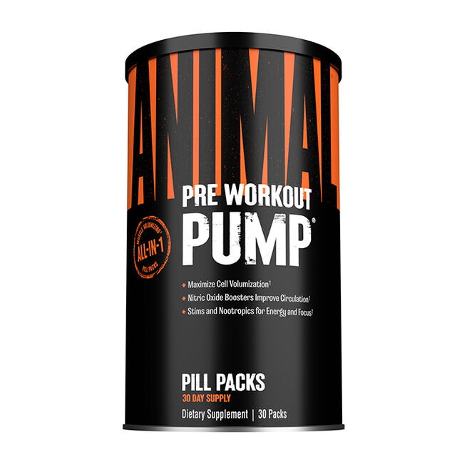 Animal Pump PWO 30-paket från Universal Nutrition – kapslar