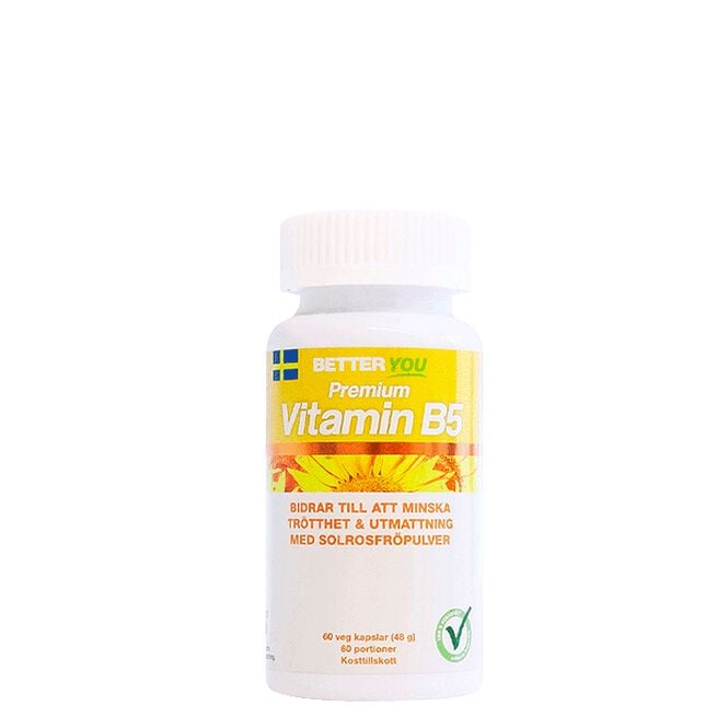 Premium Vitamin B5 60 kapslar från Better You – kapslar