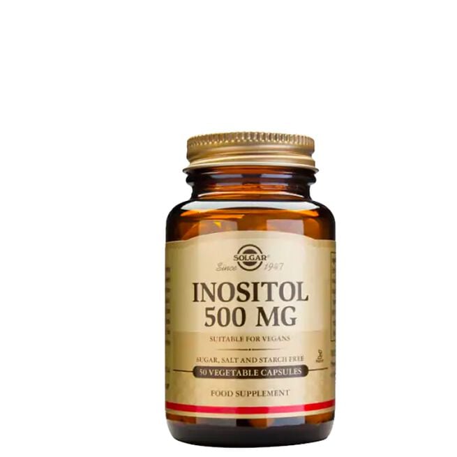 Inositol 500 mg 50 kapslar från Solgar – kapslar