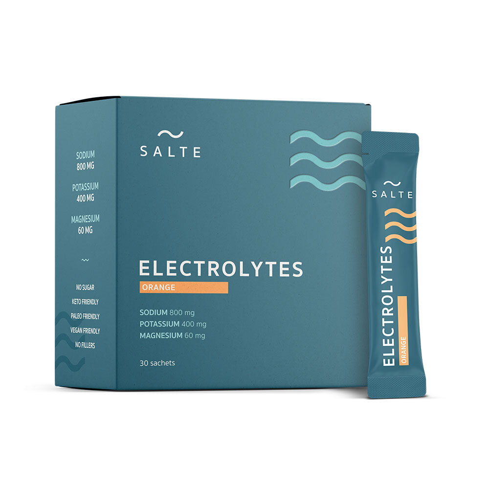 Salte Elektrolyter Apelsin 30-pack från Salte – pulver