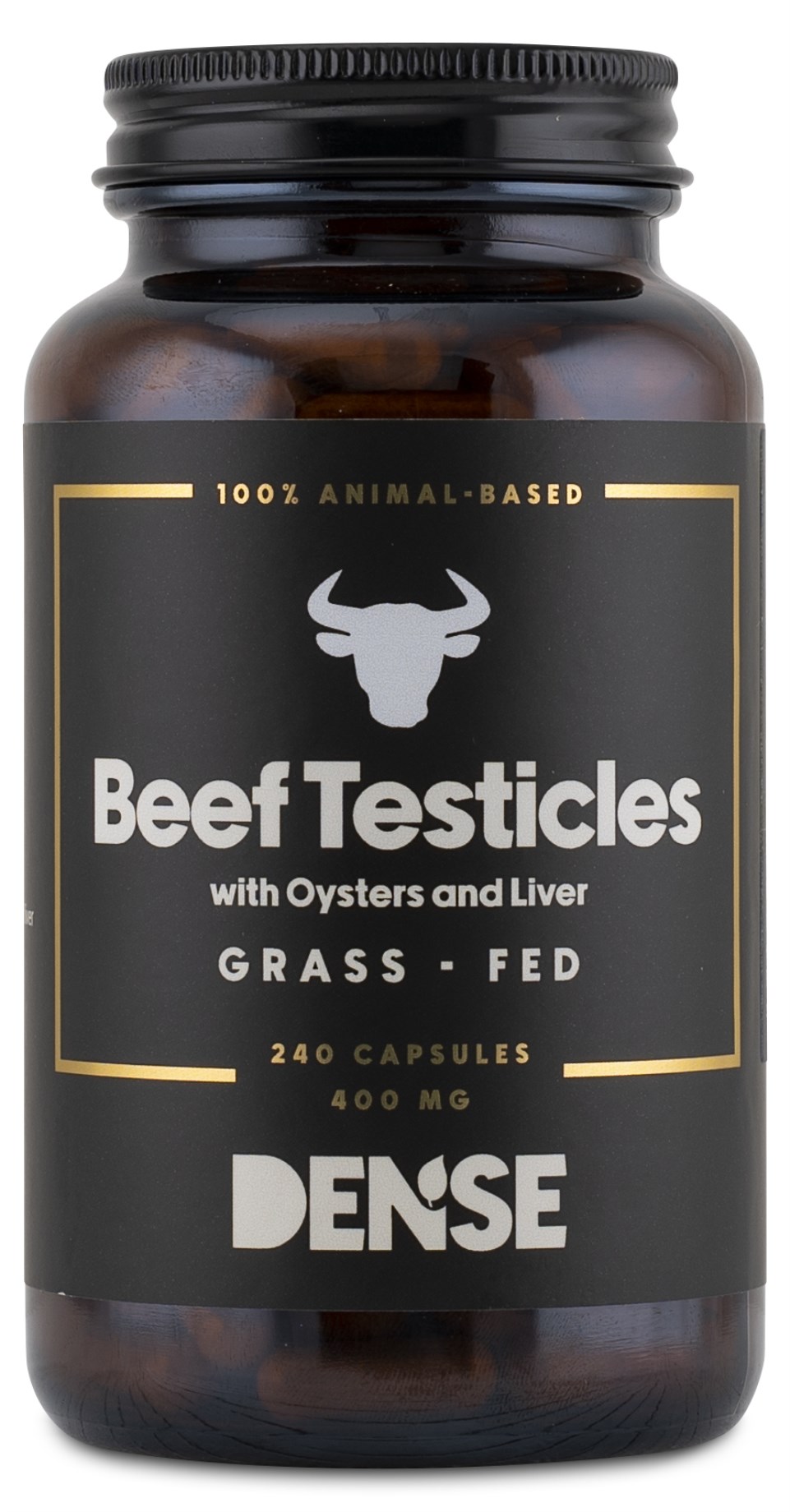 Dense Beef Testicles Oyster + Liver från Dense – kapslar