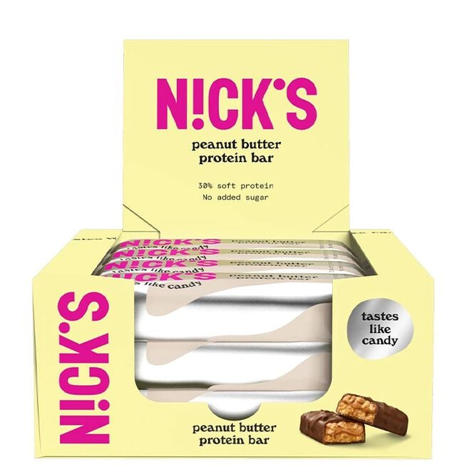 12 x Proteinbar 50 g från Nicks – bar