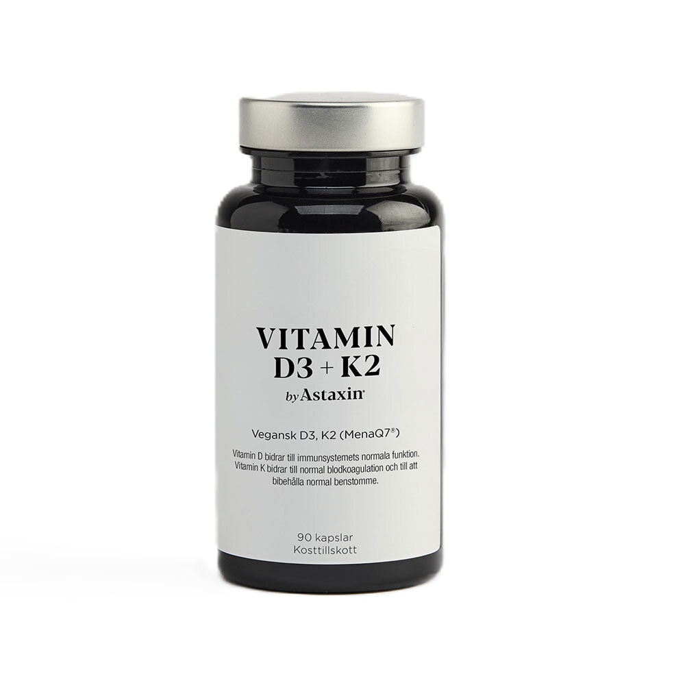 Vitamin D3+K2 by Astaxin 90 st kapslar från Astaxin – kapslar