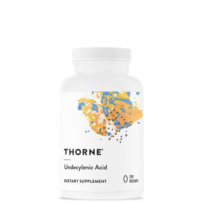 Undecylenic Acid 250 gelkapslar från Thorne Research Inc. – kapslar