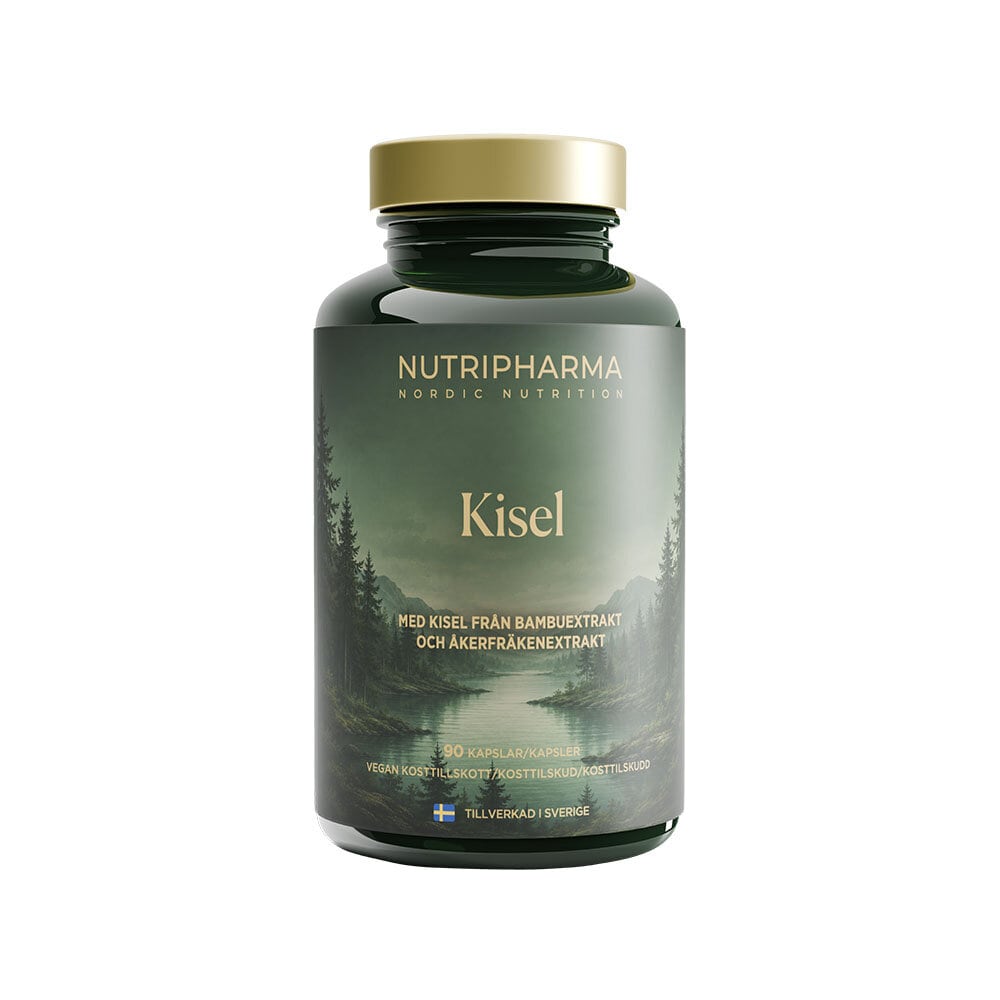Kisel + 90 kapslar från NutriPharma – kapslar