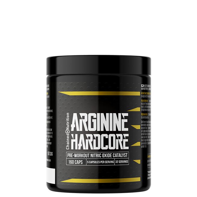 Arginine Hardcore PWO 160 Kapslar från Chained Nutrition – kapslar