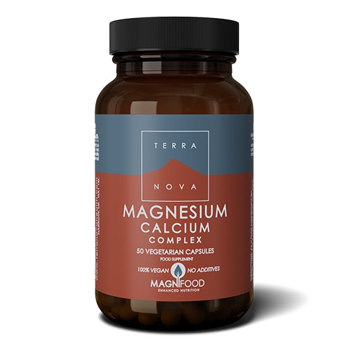 Magnesium Calcium 2:1 Complex 50 kapslar från Terranova – kapslar