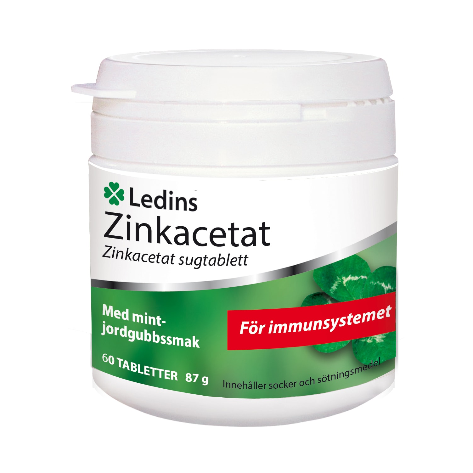 Zinkacetat 60 tabletter från Ledins – tabletter