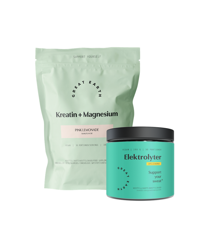 Träningspaketet - apelsin/pink lemonade från Great Earth – annat