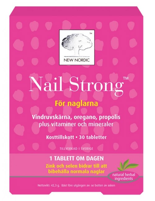 New Nordic Nail Strong 30 tabletter från New Nordic – tabletter