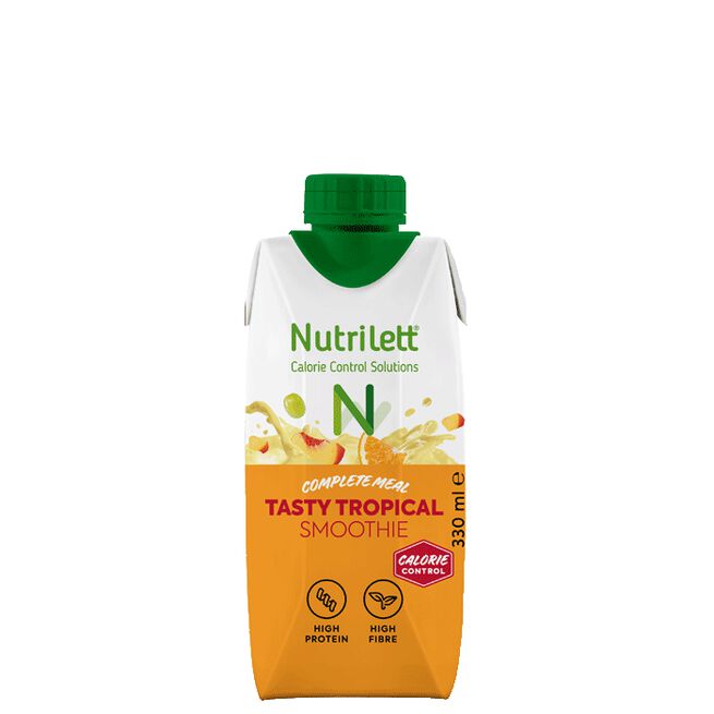 Måltidsersättning Tasty Tropical Smoothie 330 ml från Nutrilett – vätskor