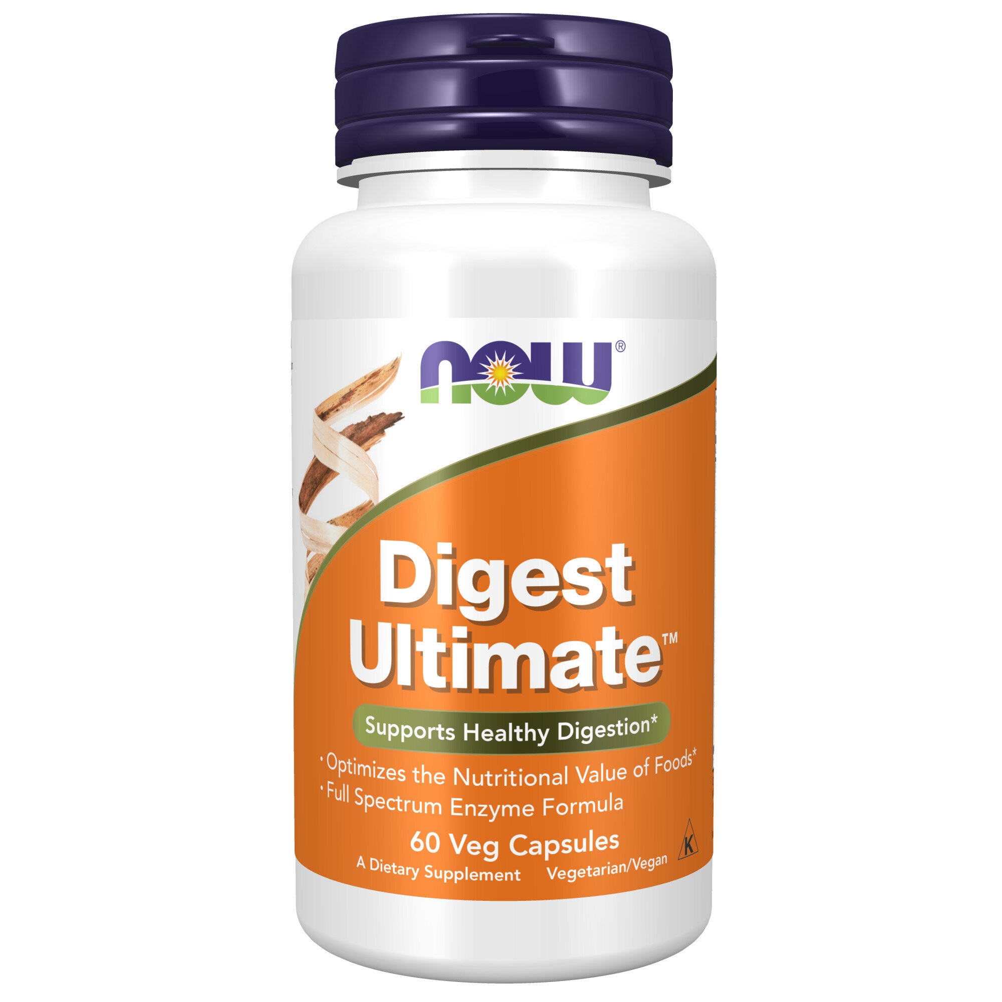 Digest Ultimate 60 kapslar från Now – kapslar