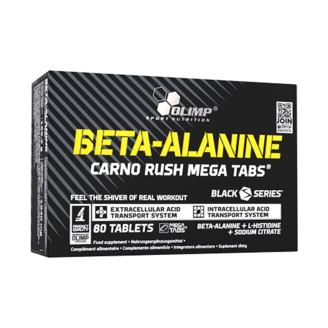Beta Alanine Carno Rush, 80 Mega Tabs från Olimp Sports Nutrition – tabletter