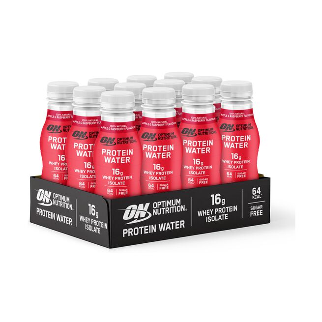 12 x Protein Water 350 ml från Optimum Nutrition – vätskor