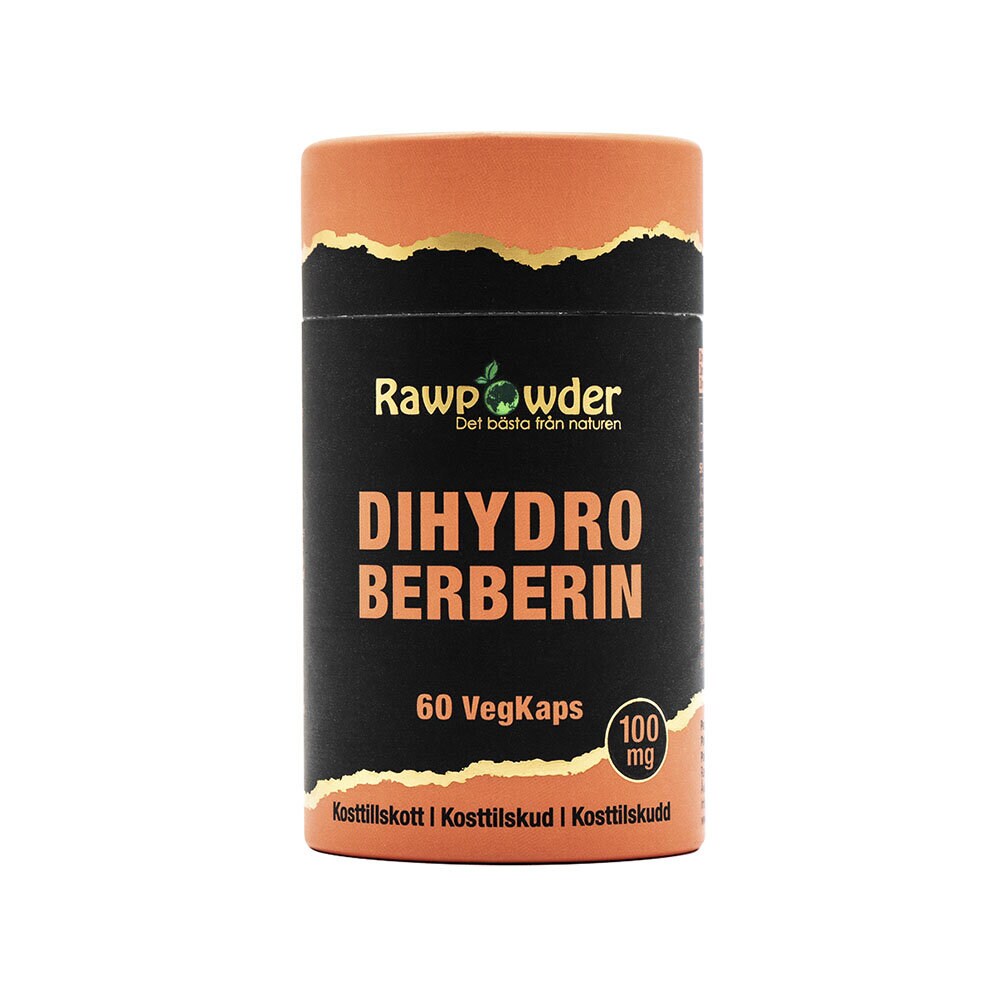 Dihydroberberin 100mg 60 VegKaps från Rawpowder – kapslar