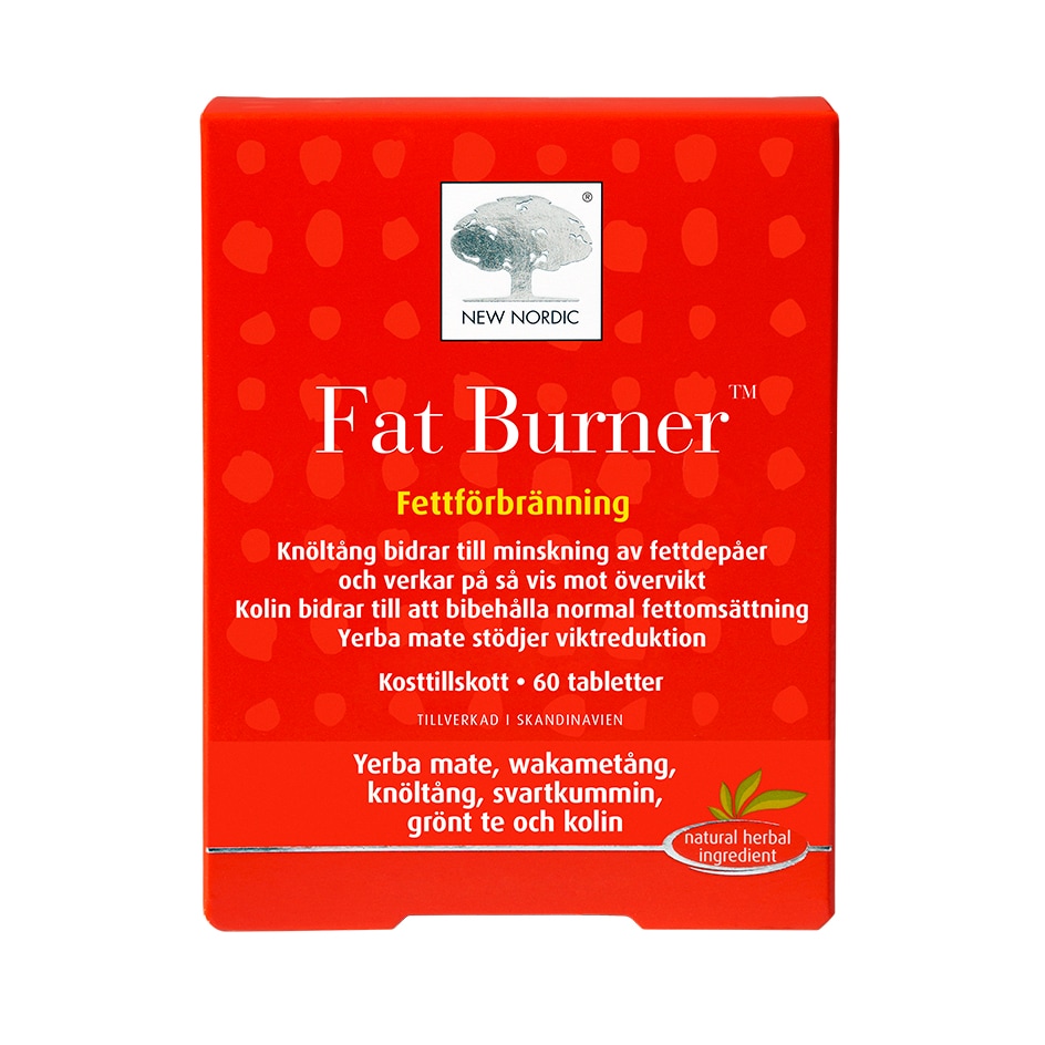 Fat Burner 120 tabletter från New Nordic – tabletter