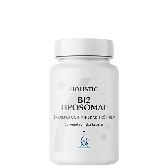 B12 liposomal 60 st vegetabiliska kapslar från Holistic – kapslar