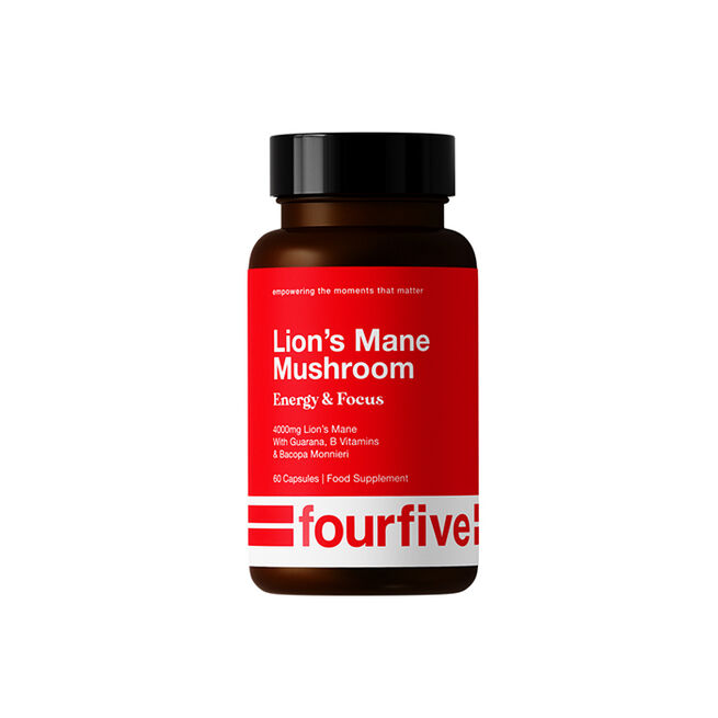 Lions Mane Energy & Focus 60 kapslar från fourfive – kapslar