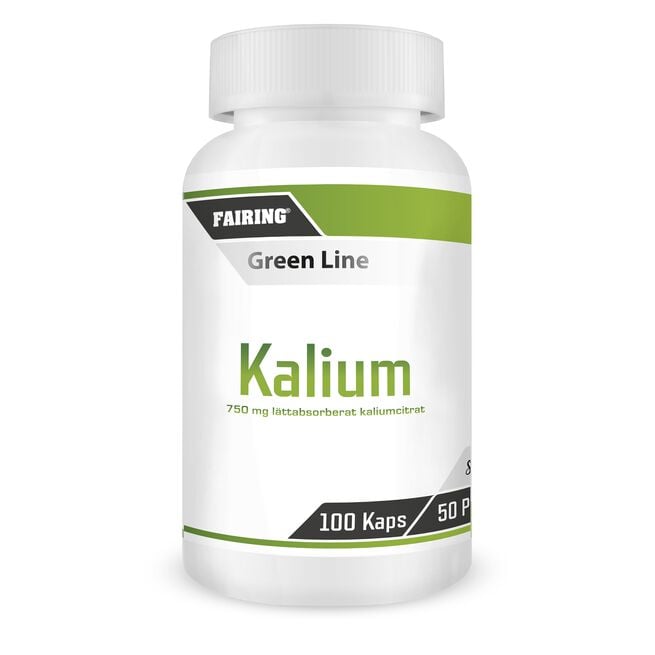 Kalium 100 Kapslar från Fairing – kapslar