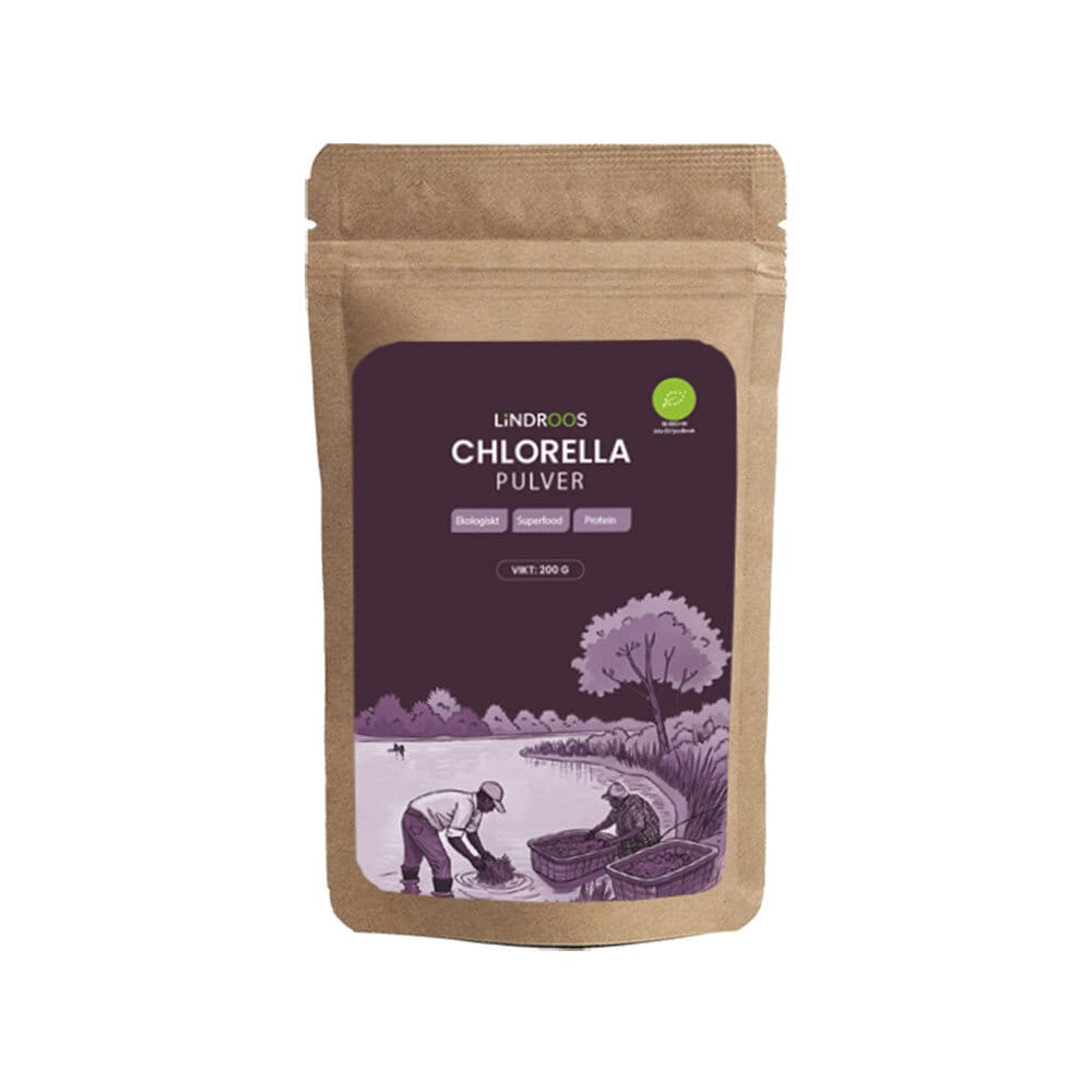 Chlorellapulver 200g från Lindroos – pulver